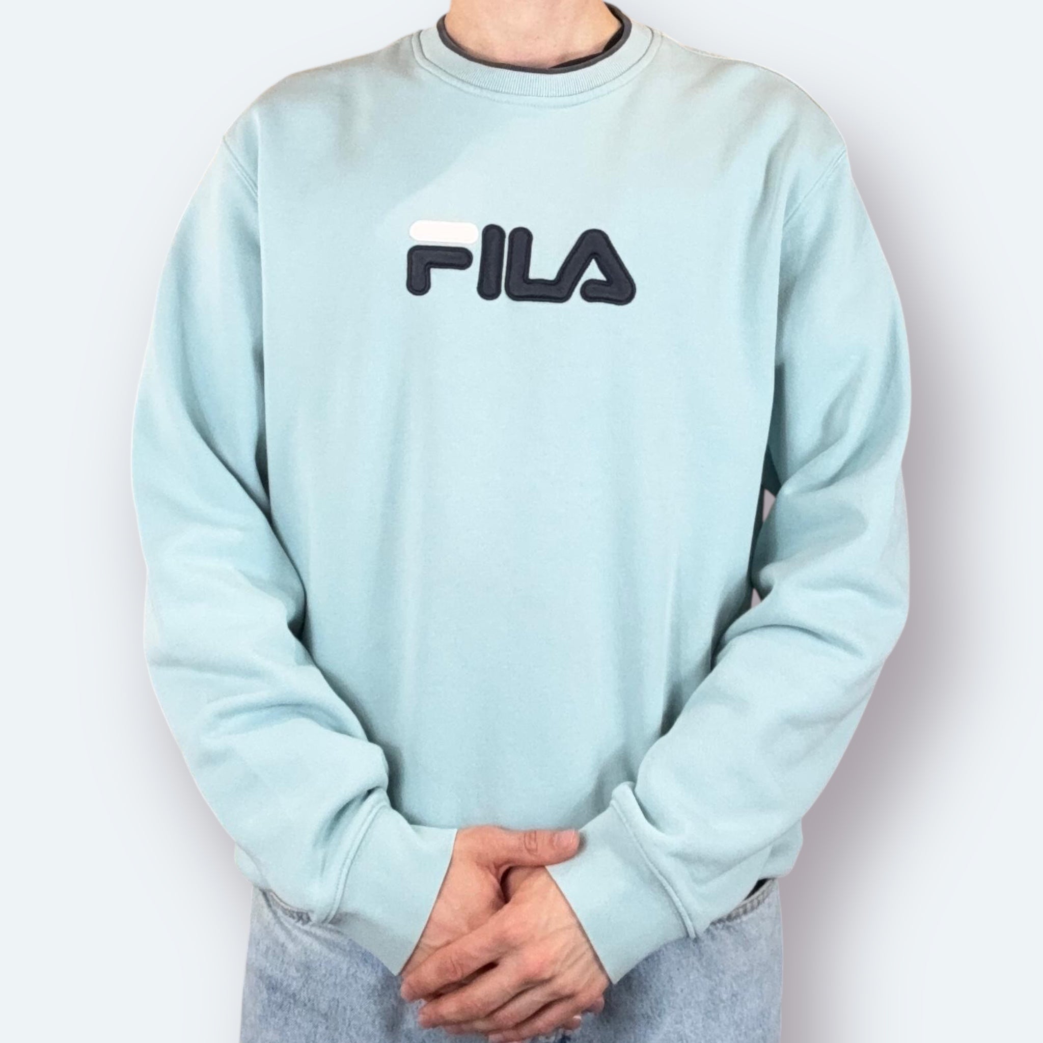 Fila Big Logo Vintage Sweater L - Vinverse