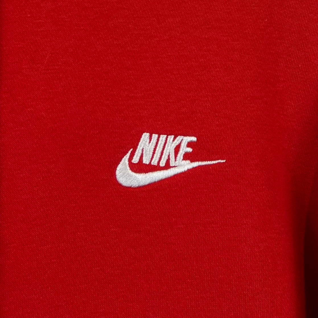 Nike Hoodie bestickt Rot M - Vinverse