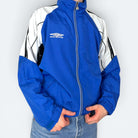Umbro Vintage Trainingsjacke 90s Blau Weiß S - Vinverse
