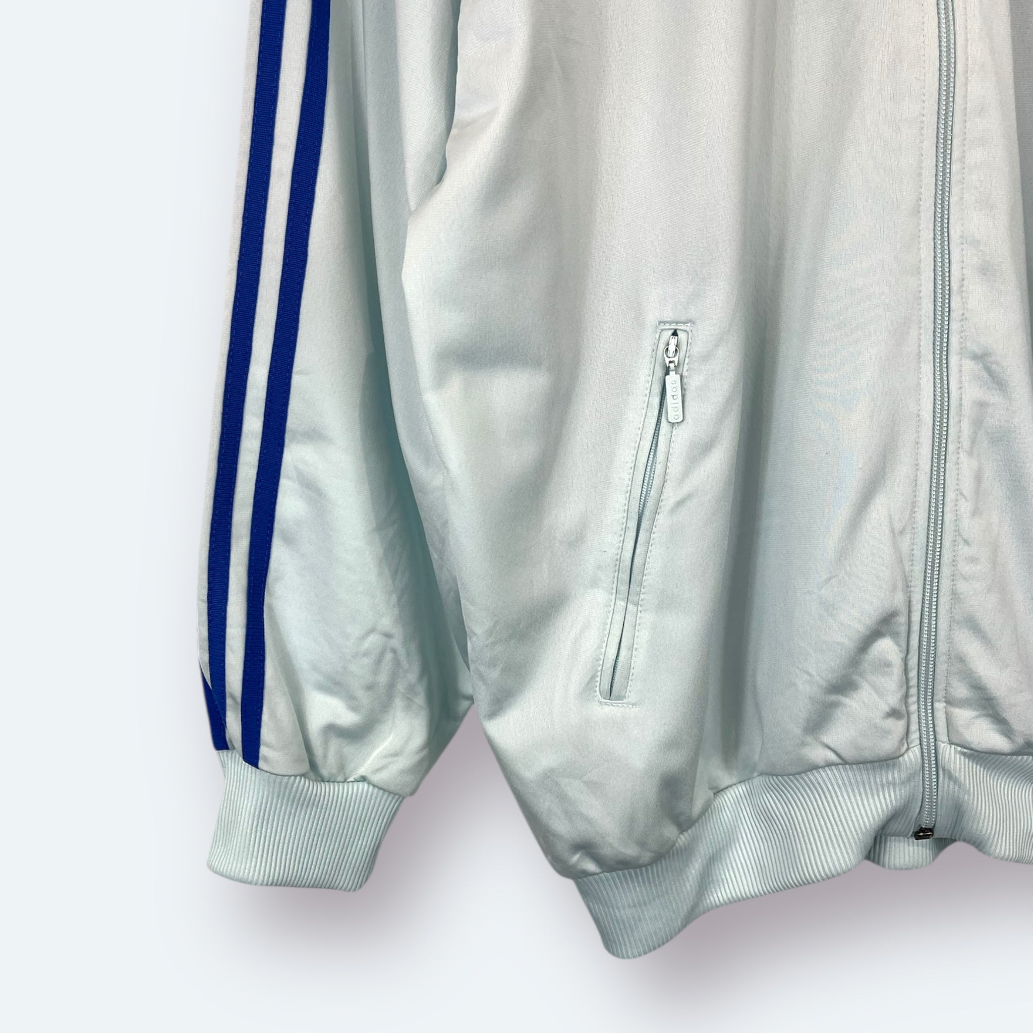 Adidas 80s Vintage Trainingsjacke Hellblau M - Vinverse