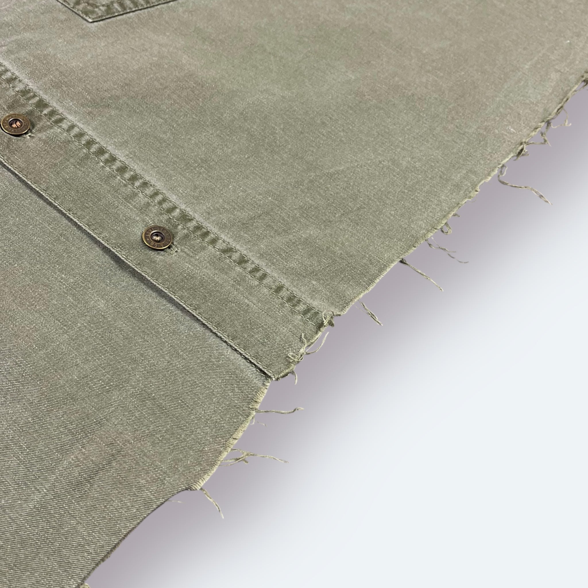 Levis  Vintage Hemd Cropped Khaki L - Vinverse