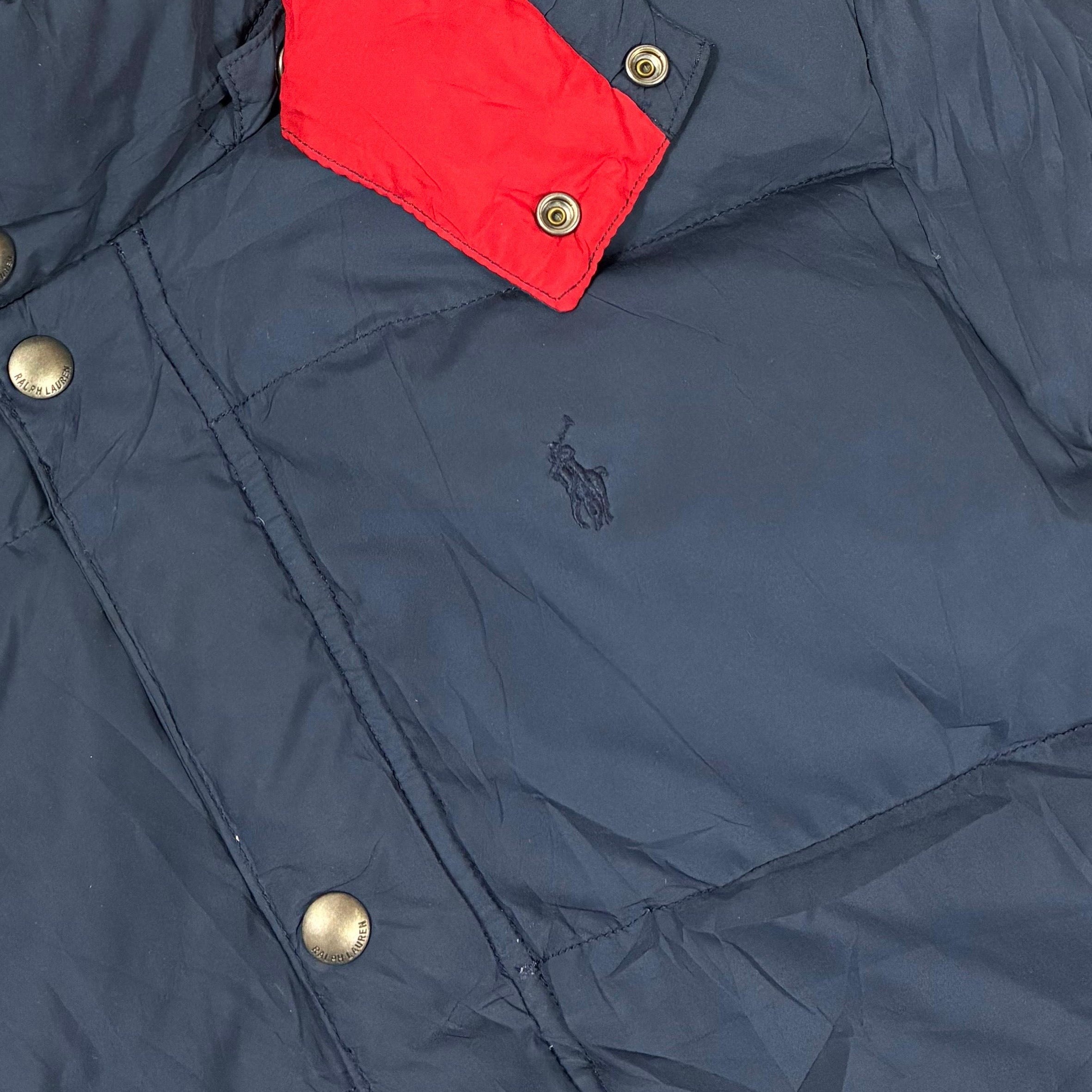 Polo Ralph Lauren Puffer Jacke Blau S - Vinverse