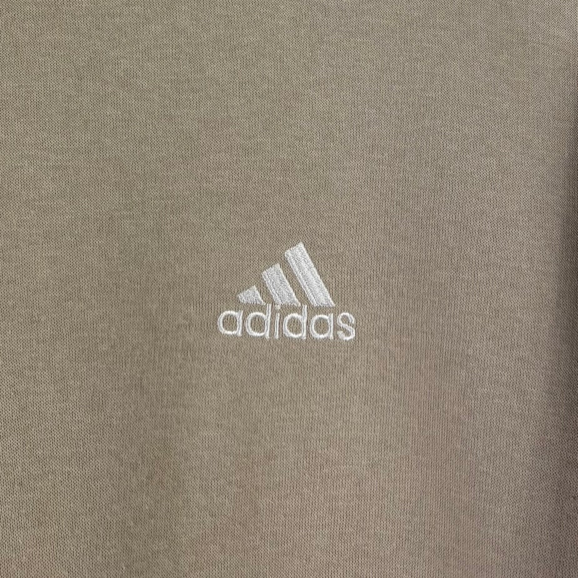 Adidas 2002 Y2K Sweater Beige S - Vinverse