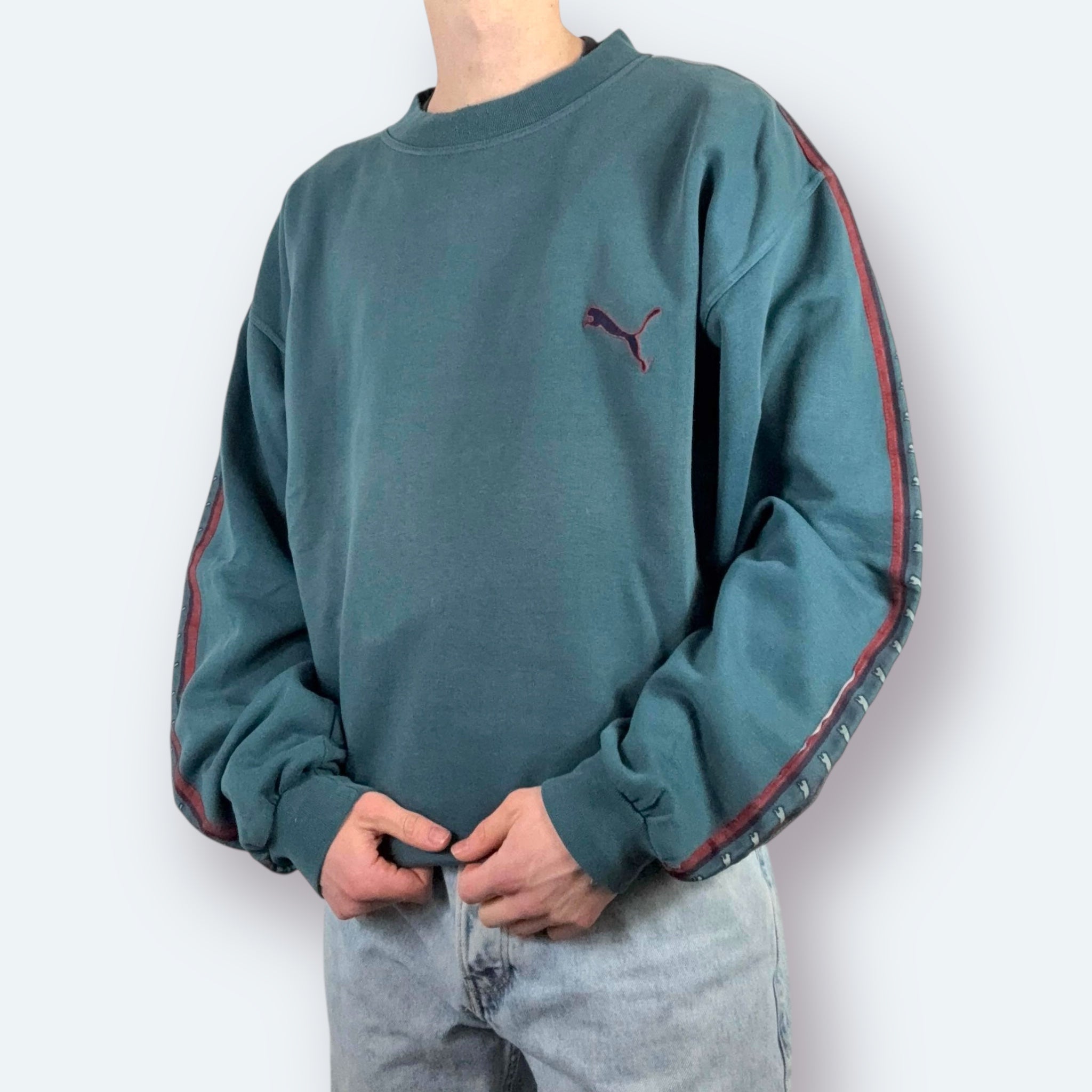 Puma 90s Vintage Sweater Grün XL - Vinverse