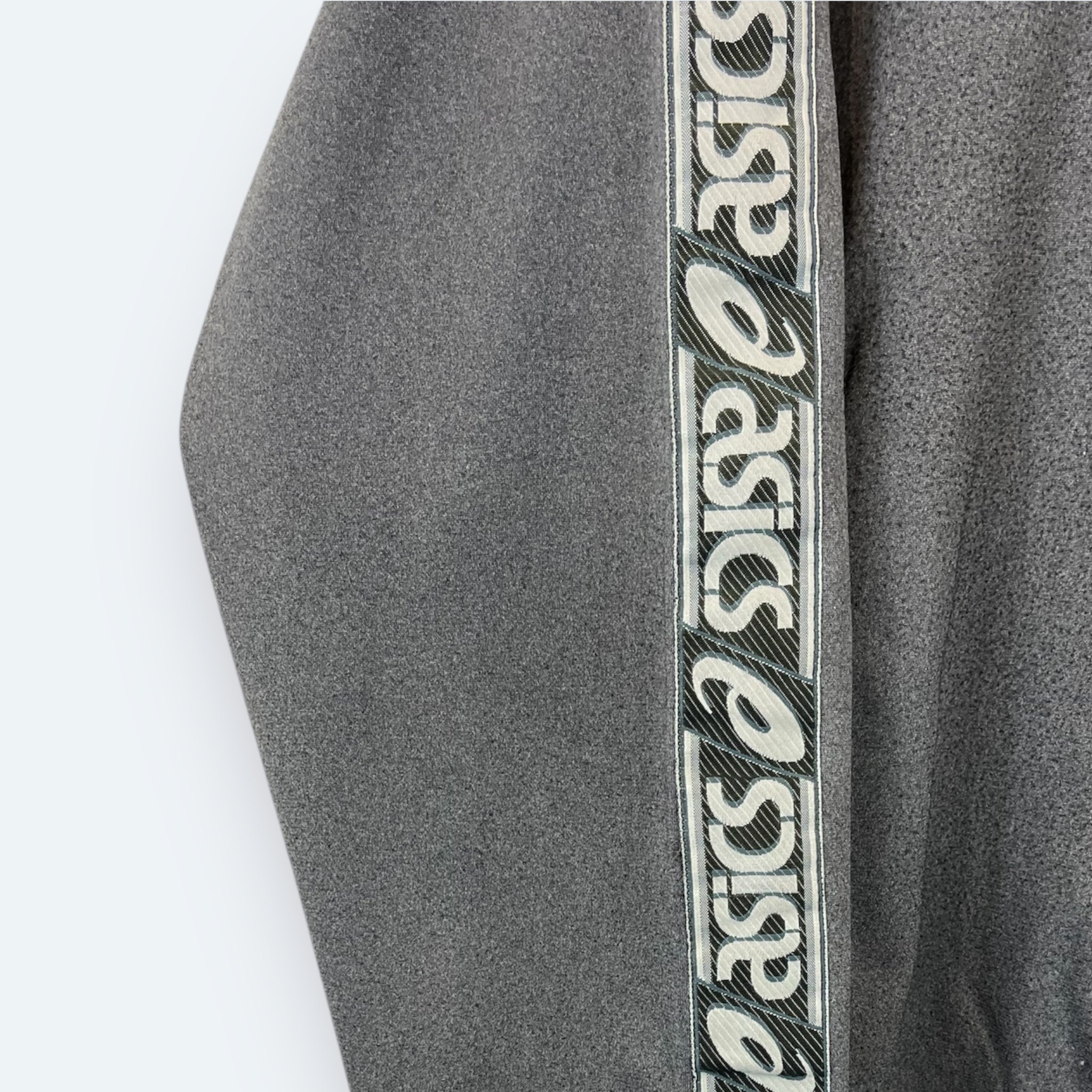 Acics 2000er Trainingsjacke bestickt Grau XL - Vinverse