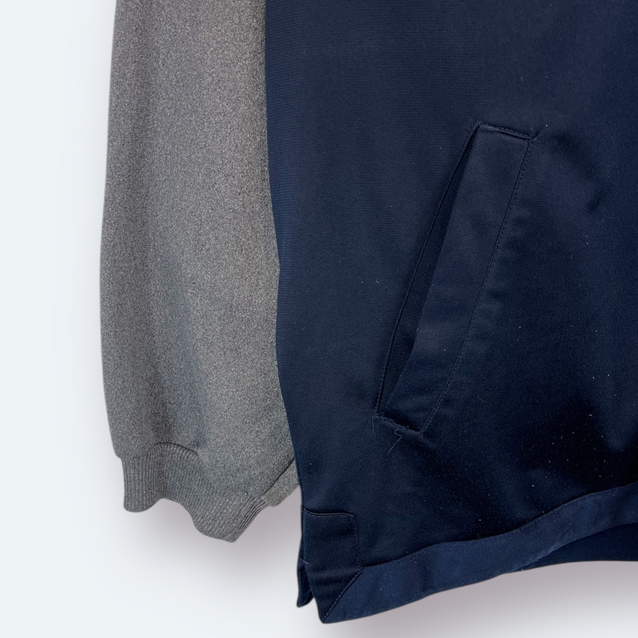 Nike 90er Vintage Trainingsjacke bestickt Blau M - Vinverse