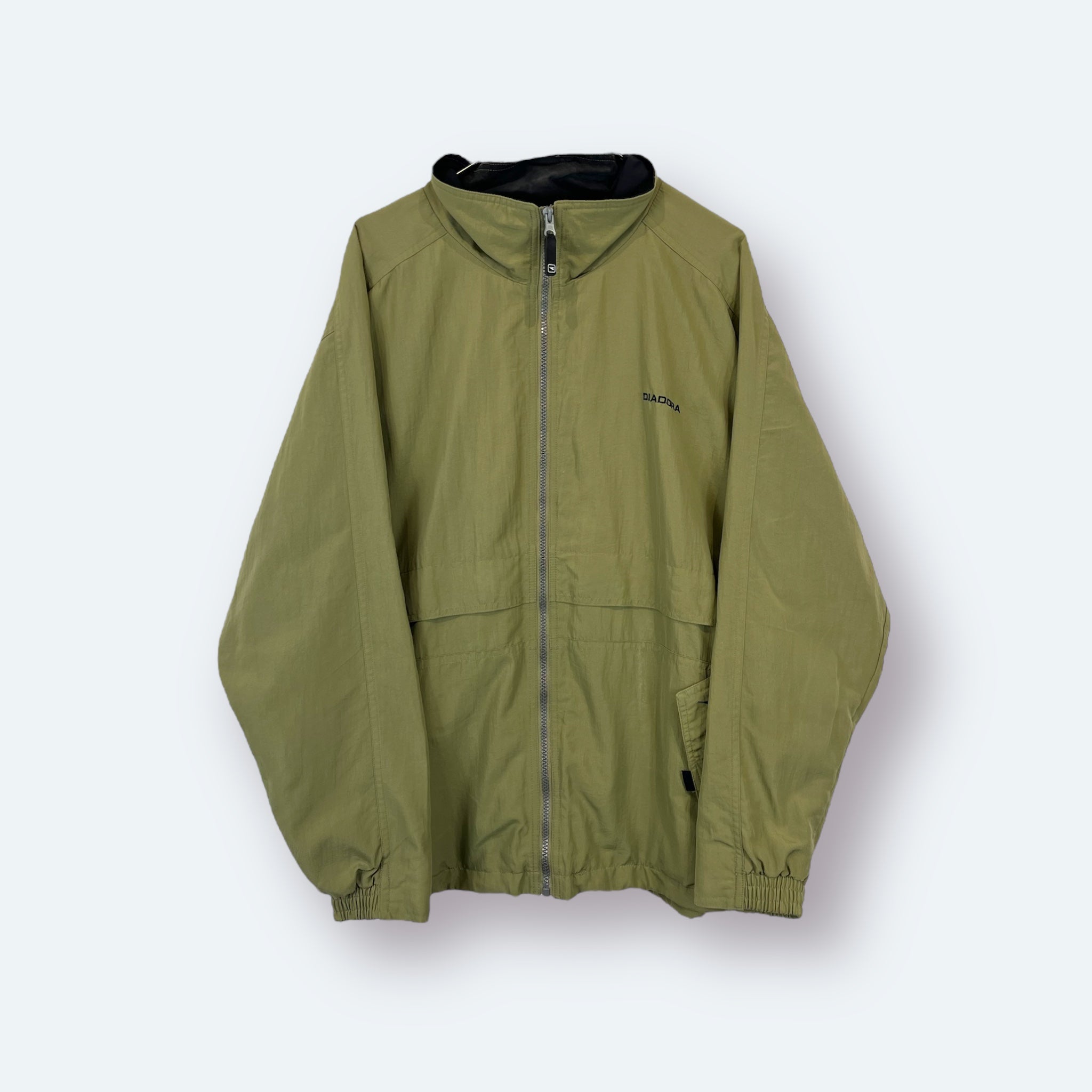 Diadora Windbreaker Windjacke Khaki M - Vinverse