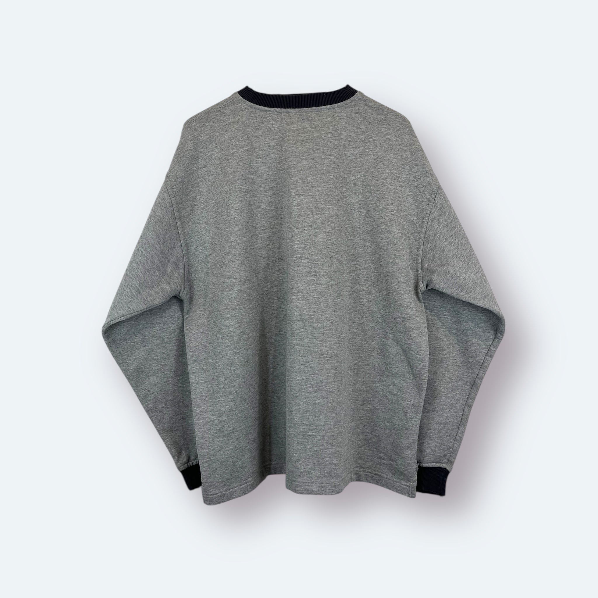 Fila 2000s Big Logo Sweater Grau M - Vinverse
