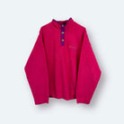 Fila Magic Line 90s Vintage Fleece Sweater Pink L - Vinverse
