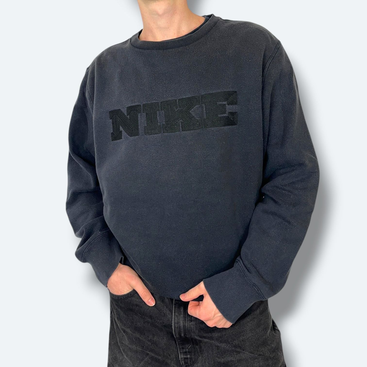 Nike Vintage Sweater Schwarz XL - Vinverse