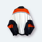 Jako 90s Vintage Trainingsjacke Weiß Orange Marineblau XL - Vinverse