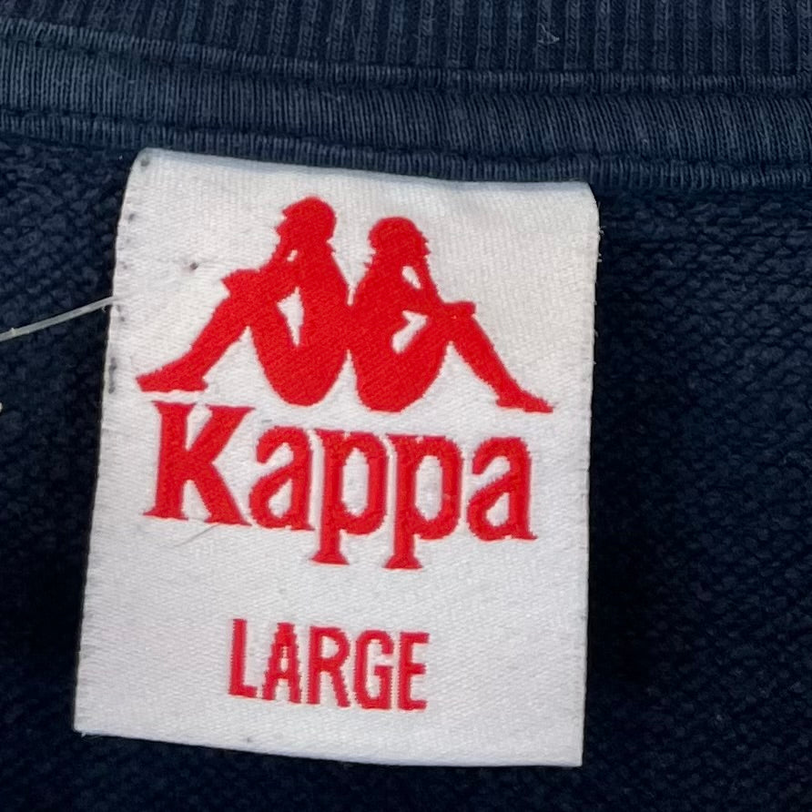 Kappa Sweater bestickt Marineblau L - Vinverse