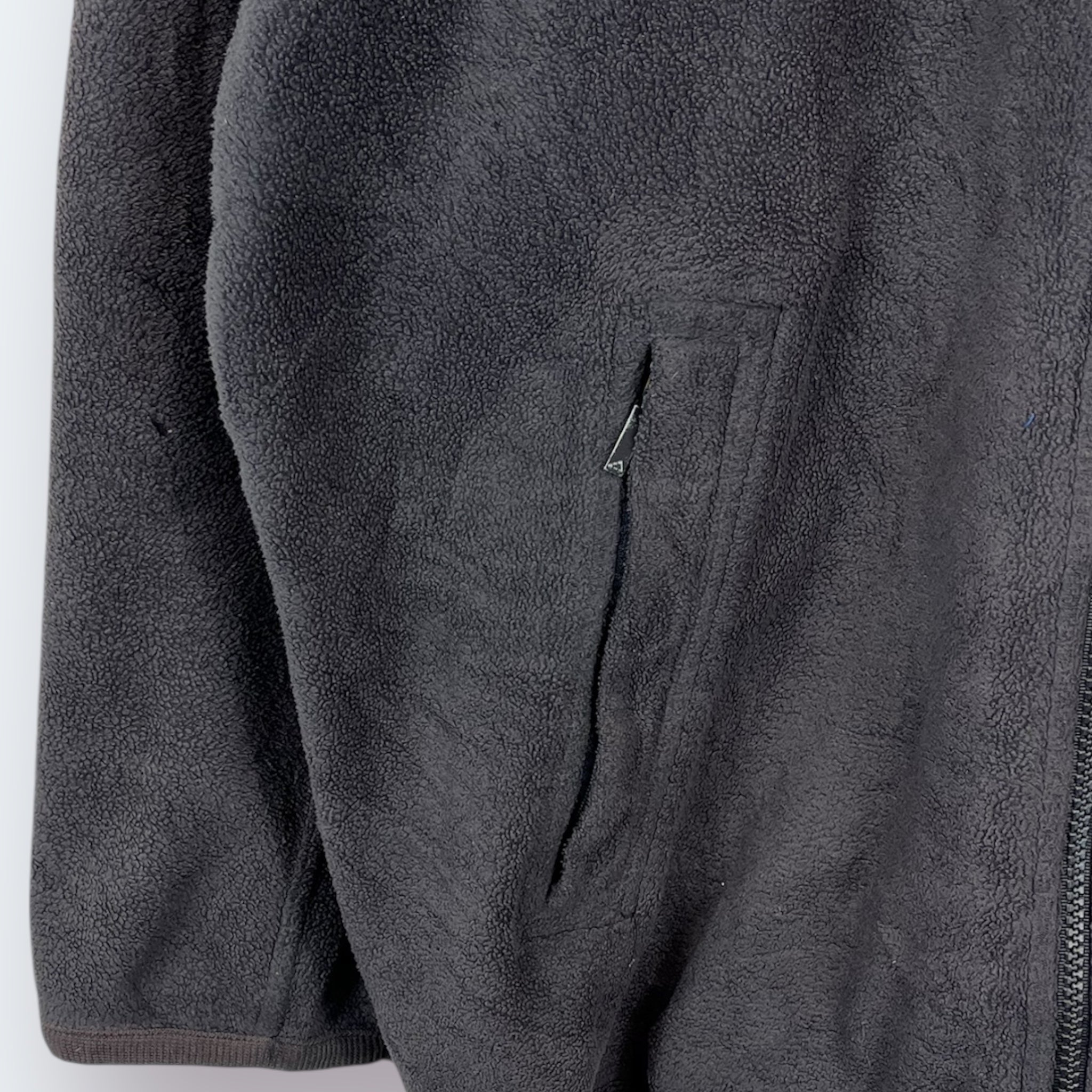 Adidas 2000er Fleece Jacke Grau L - Vinverse