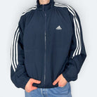 Adidas 2000s Trainingsjacke Schwarz L - Vinverse