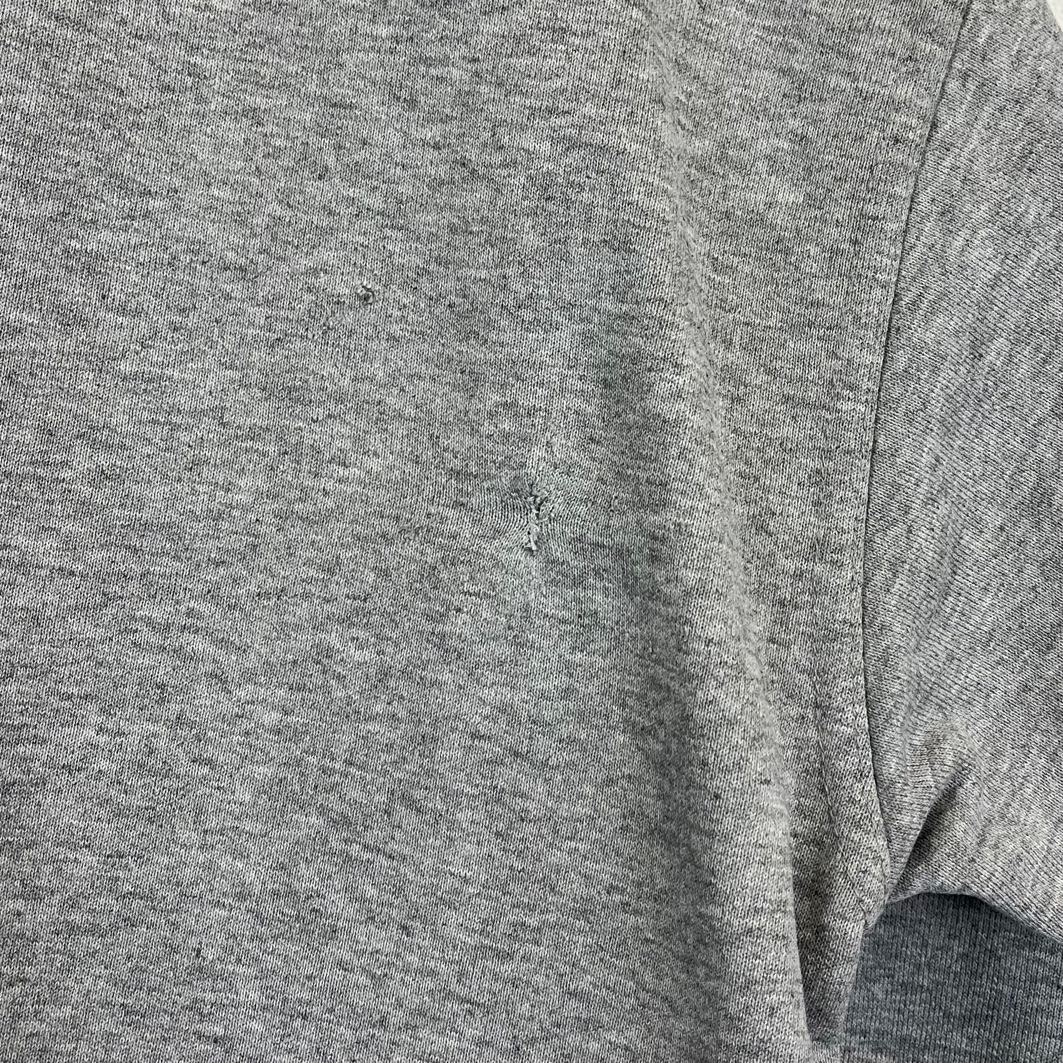 Fila 2000s Big Logo Sweater Grau M - Vinverse