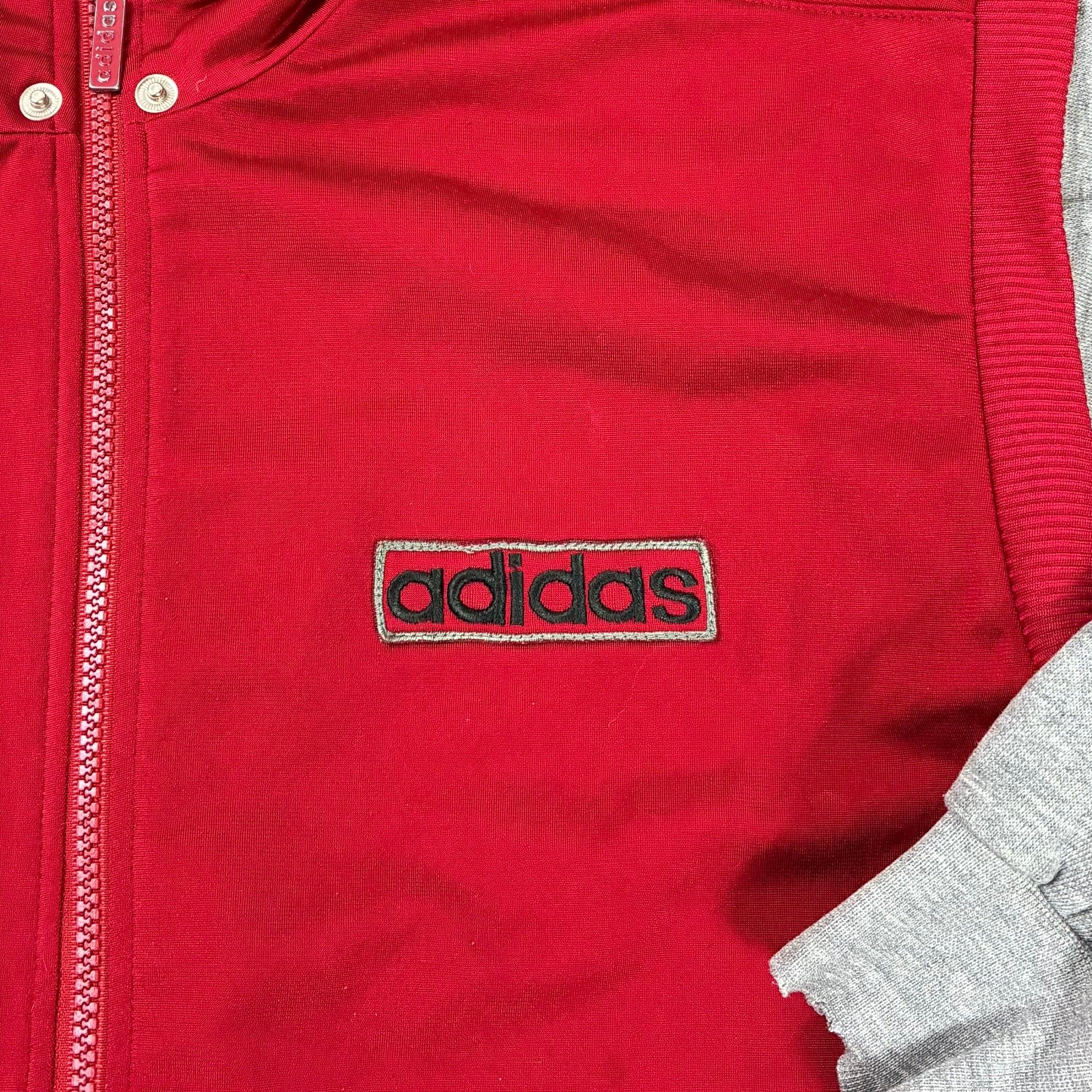 Adidas 90s Vintage Trainingsjacke Rot S - Vinverse