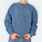 Champion Vintage Sweater 90s Blau M - Vinverse