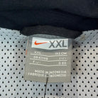 Nike 2000s Trainingsjacke Grau Schwarz XXL - Vinverse