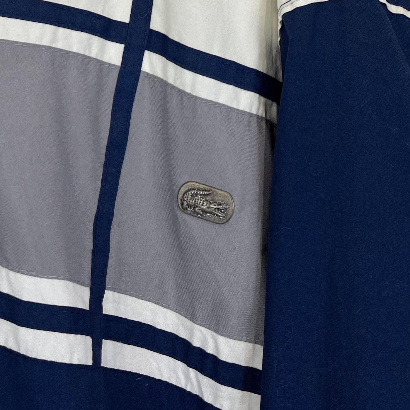 Lacoste Vintage Trainingsjacke Blau L - Vinverse