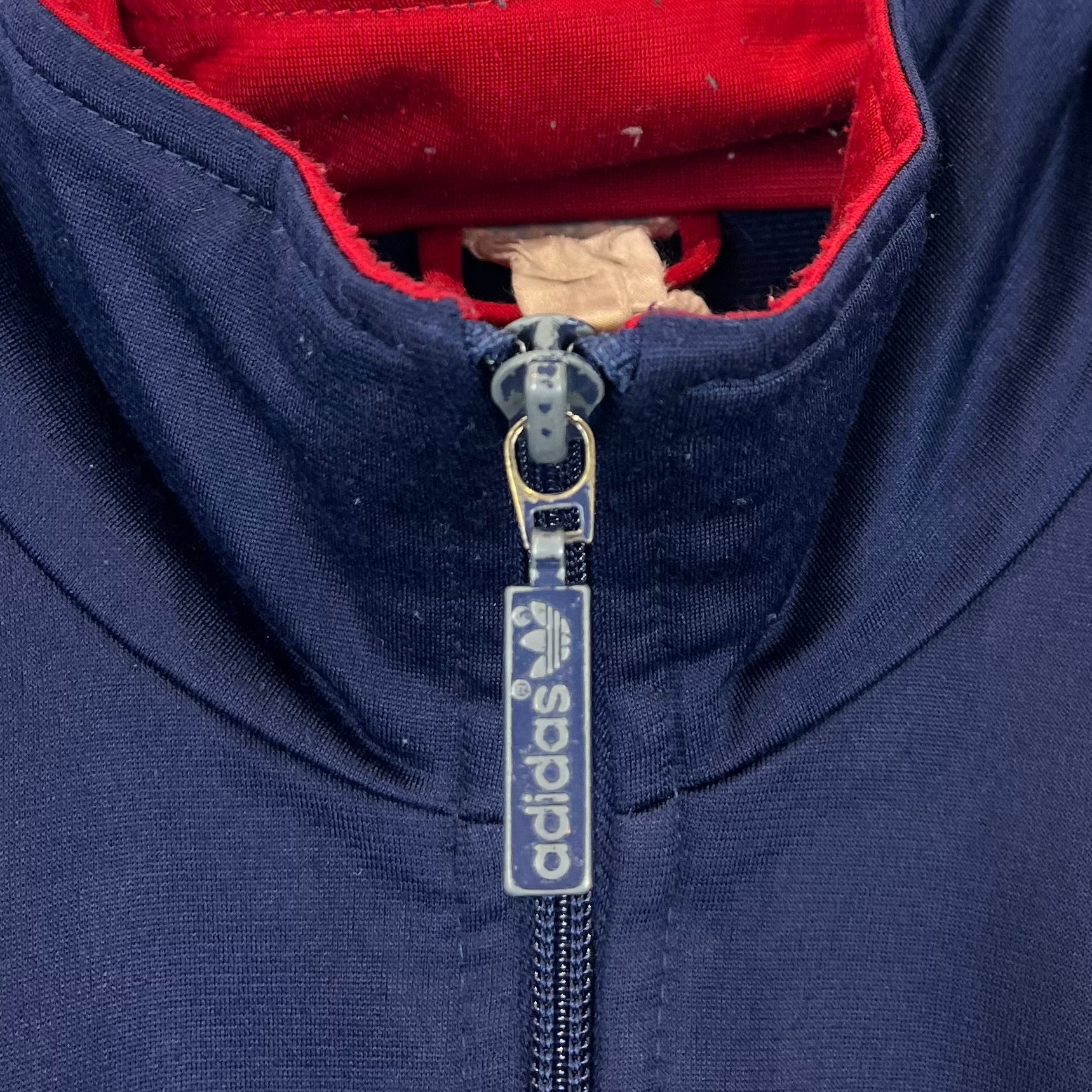 Adidas 80er Vintage Trainingsjacke Blau XL - Vinverse