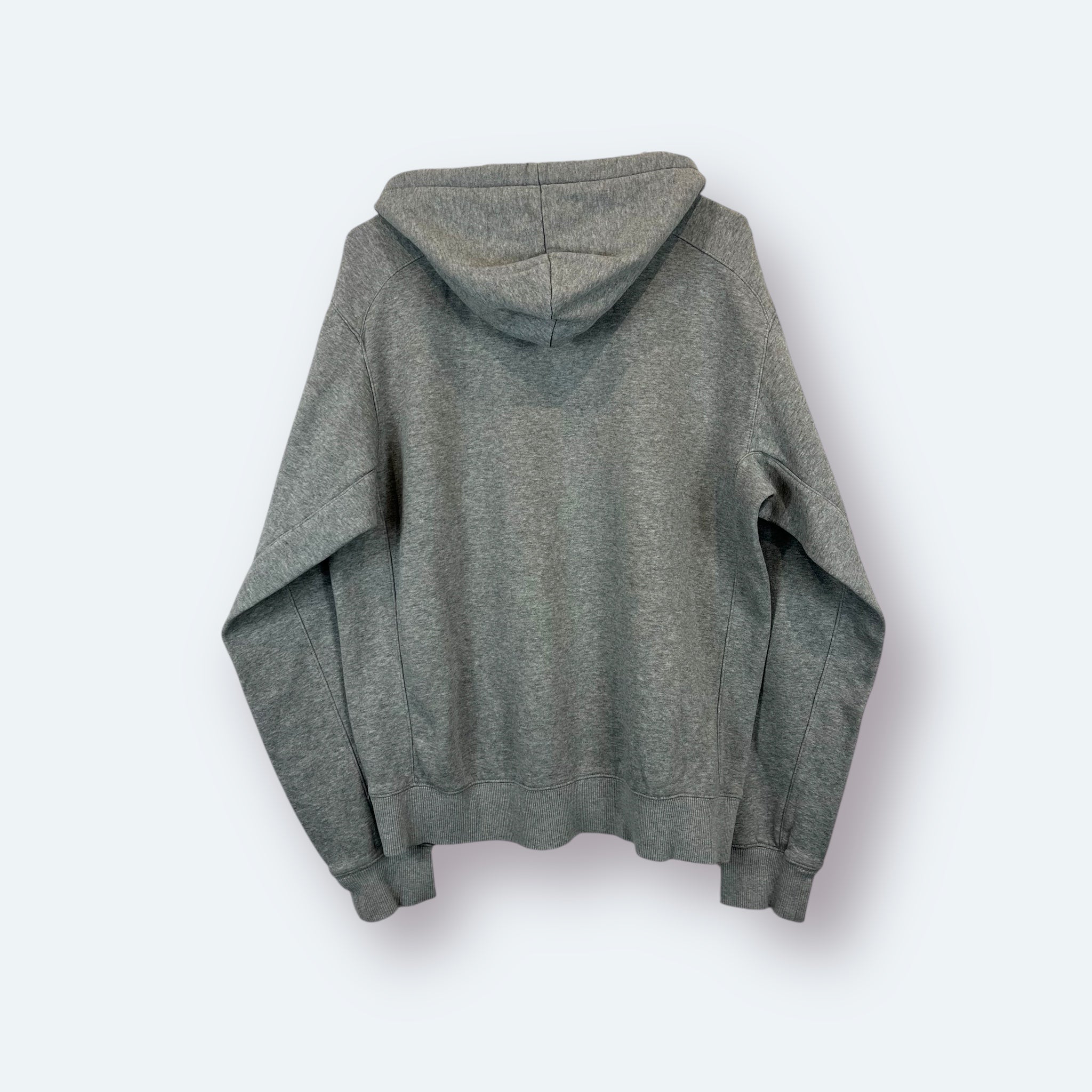 Nike 2000er Hoodie bestickt Grau M - Vinverse