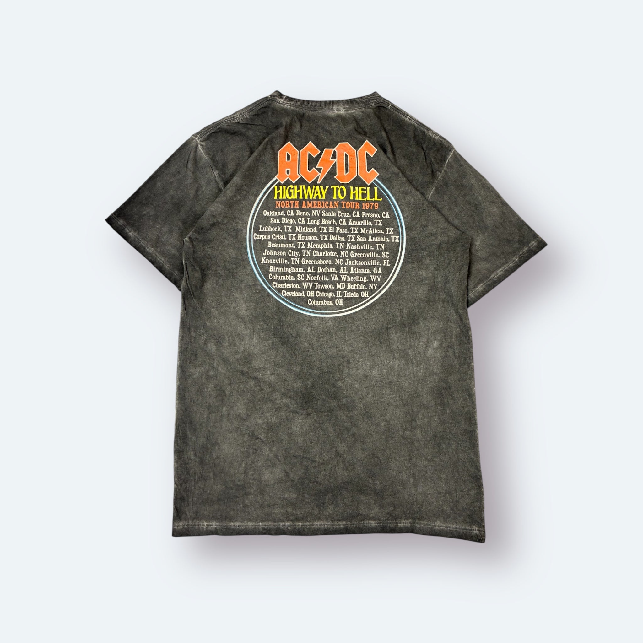 ACDC Shirt Highway to hell Grau M - Vinverse