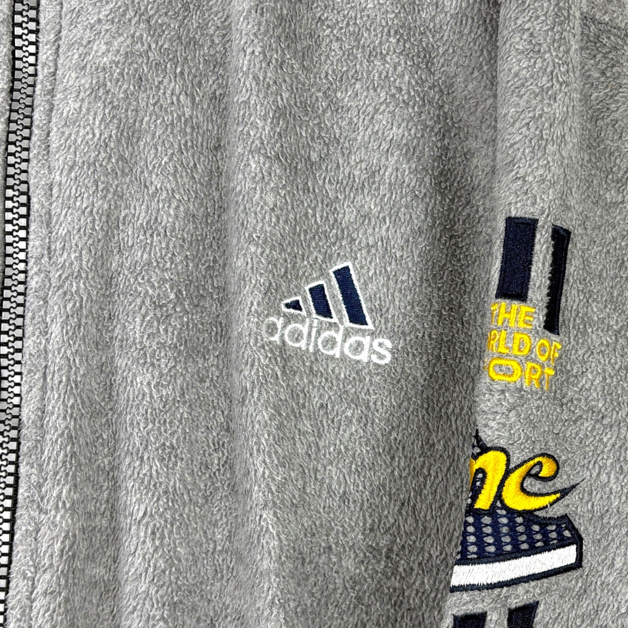 Adidas Vintage Fleece Jacke Grau XXL