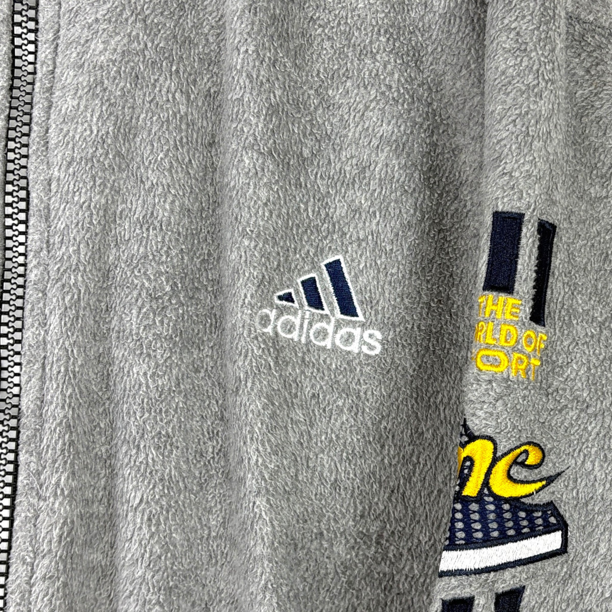 Adidas Vintage Fleece Jacke Grau XXL
