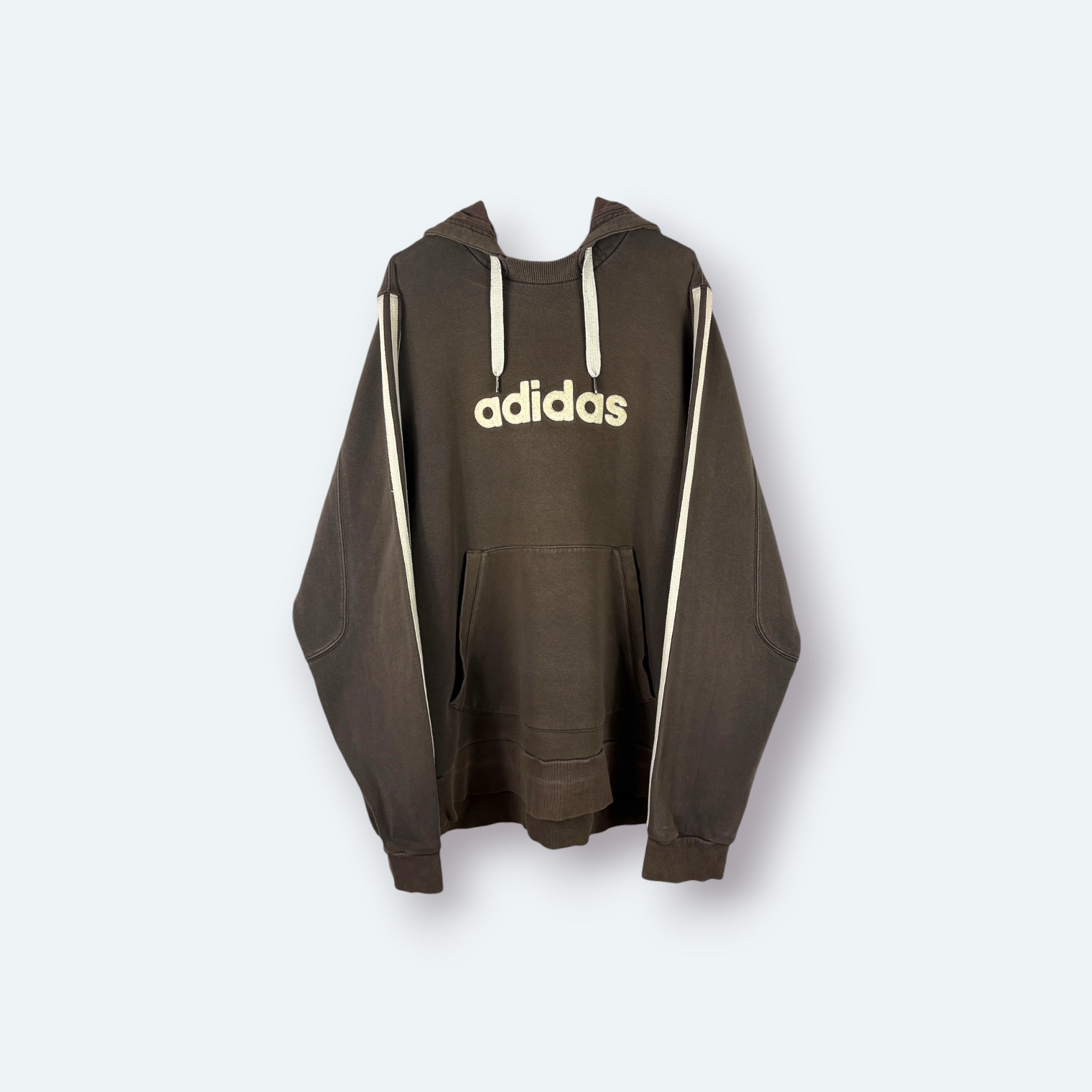 Adidas Vintage Hoodie Braun XL