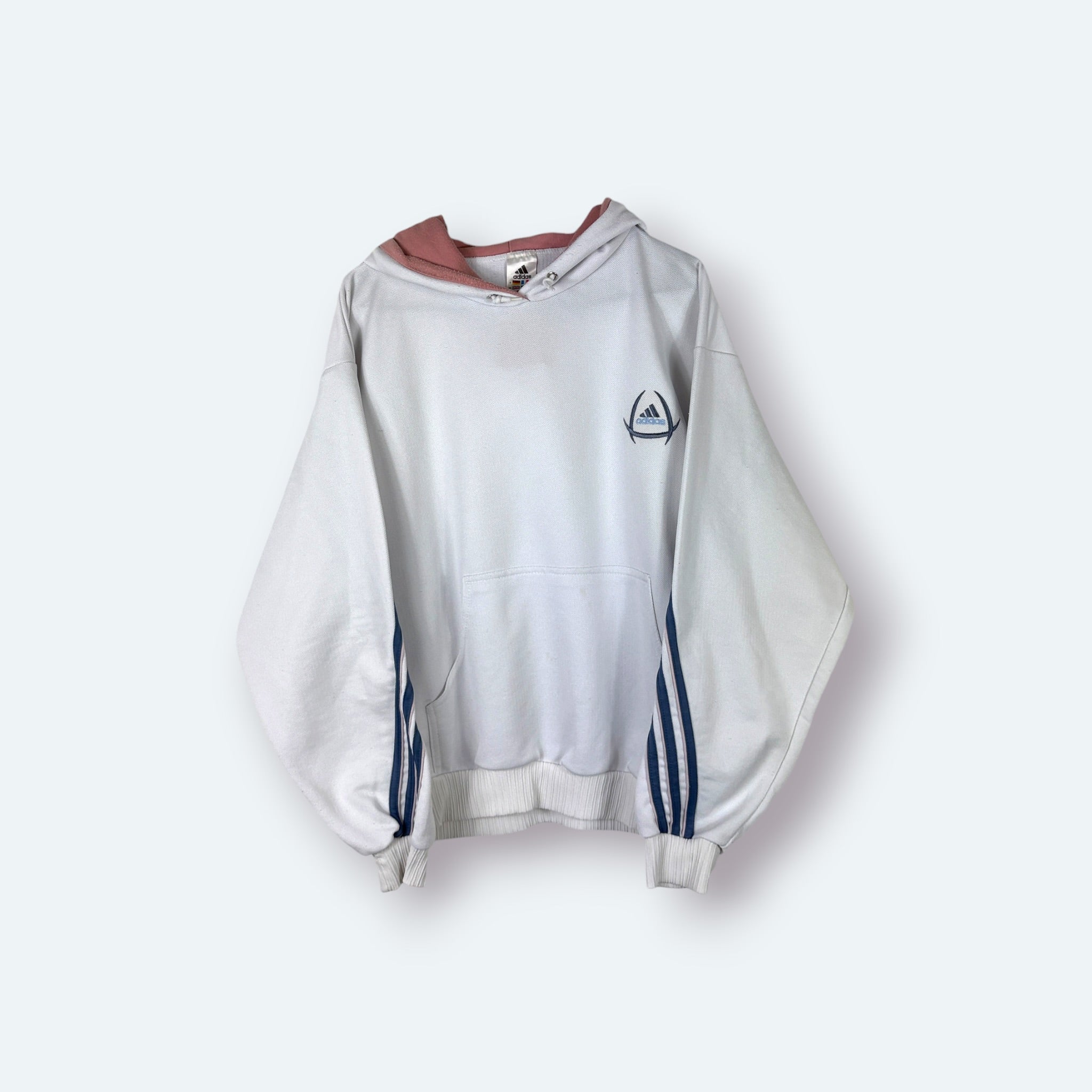 Adidas Vintage Hoodie Weiß M
