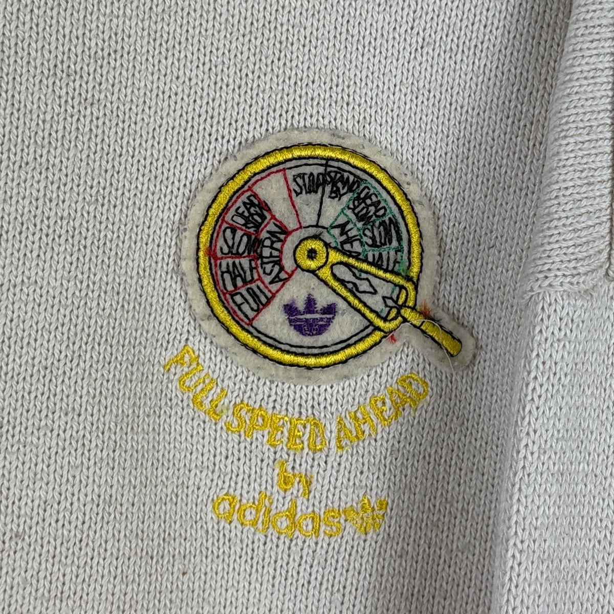 Adidas Vintage Strickpullover Beige M – Foto 2