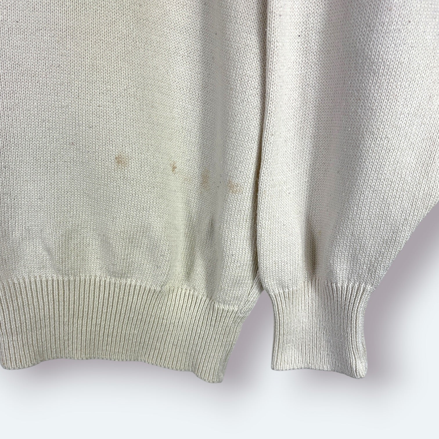 Adidas Vintage Strickpullover Beige M – Foto 3