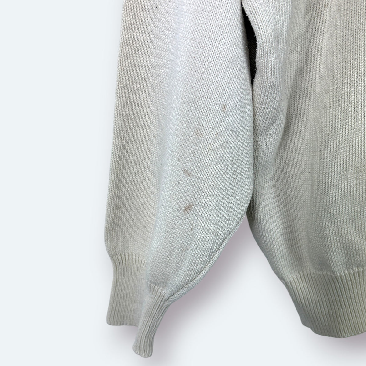 Adidas Vintage Strickpullover Beige M – Foto 6