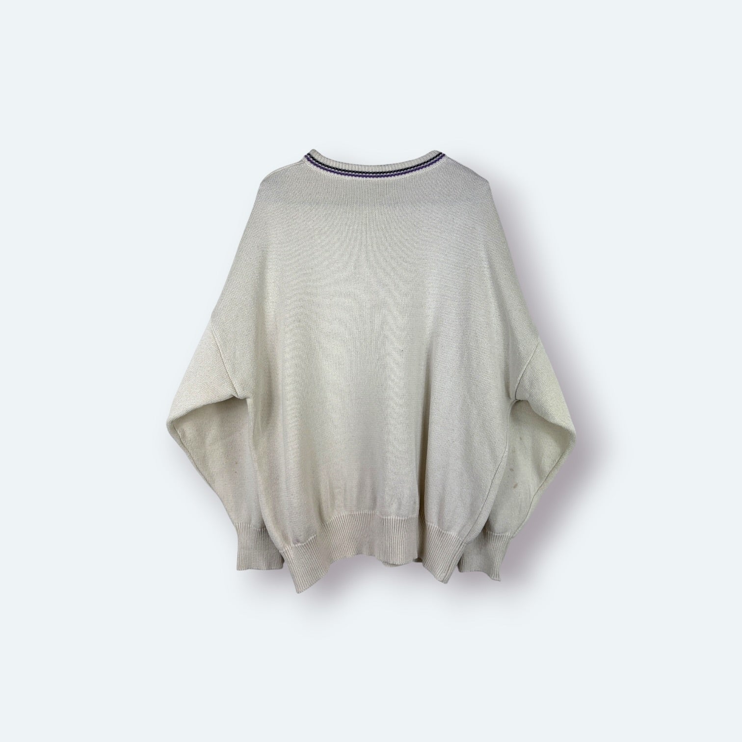 Adidas Vintage Strickpullover Beige M – Foto 7