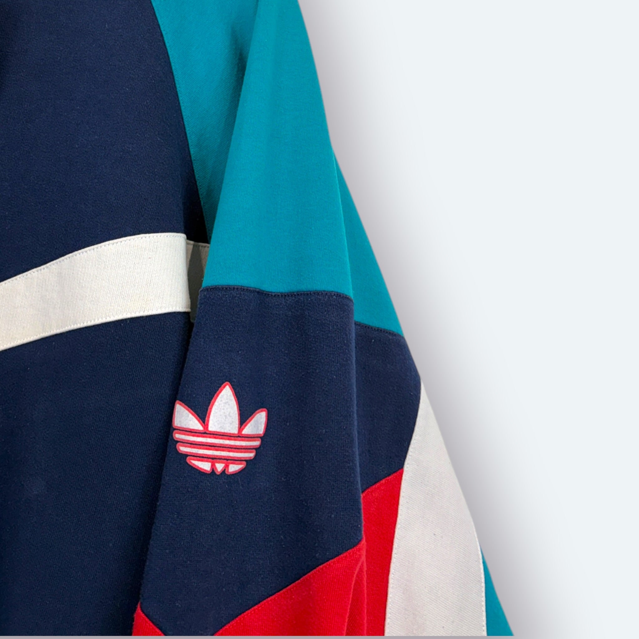Adidas Vintage Sweater Blau XL – Foto 5