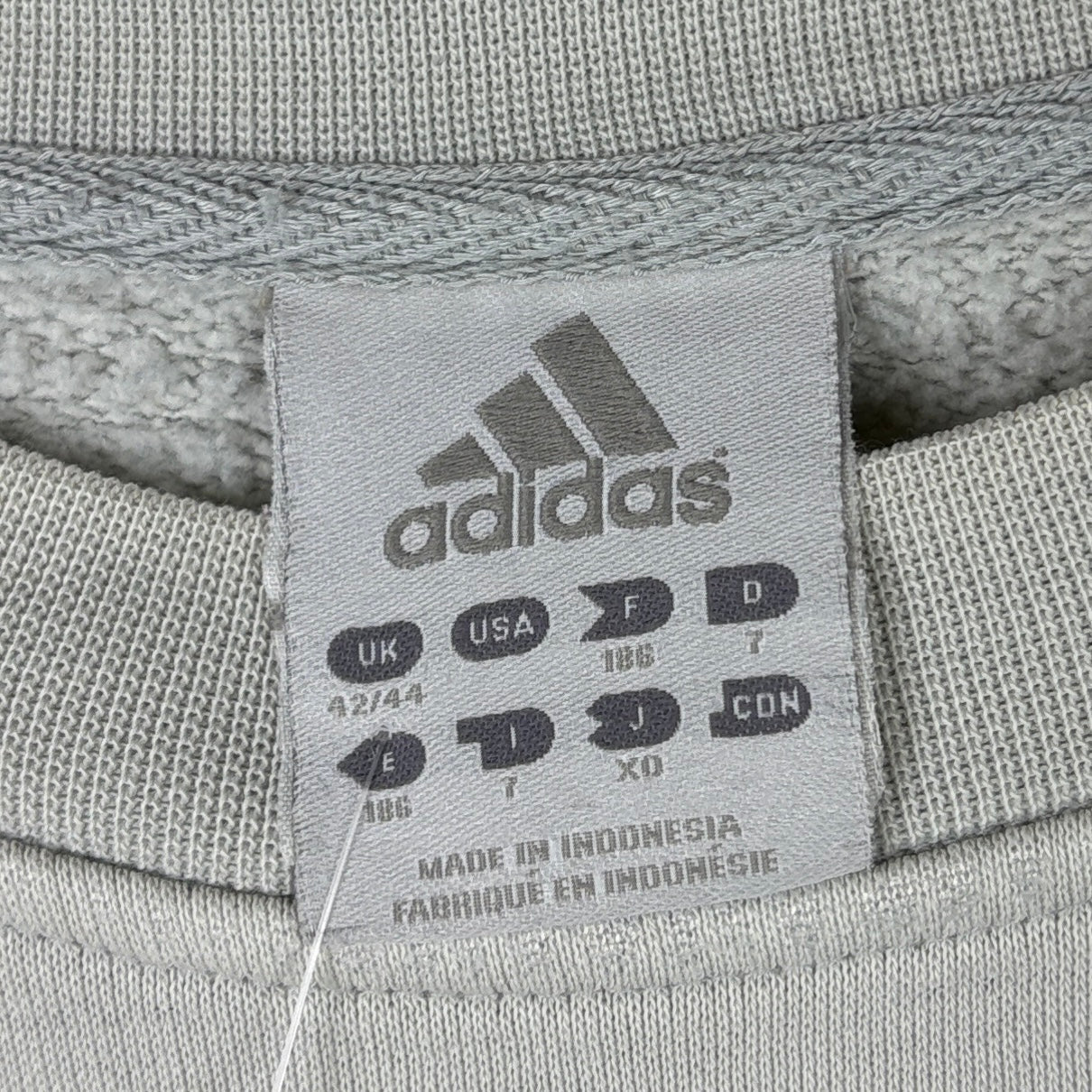 Adidas Vintage Sweater Grau L – Foto 5