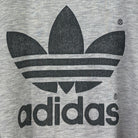 Adidas Vintage Sweater Logo Grau M – Foto 2