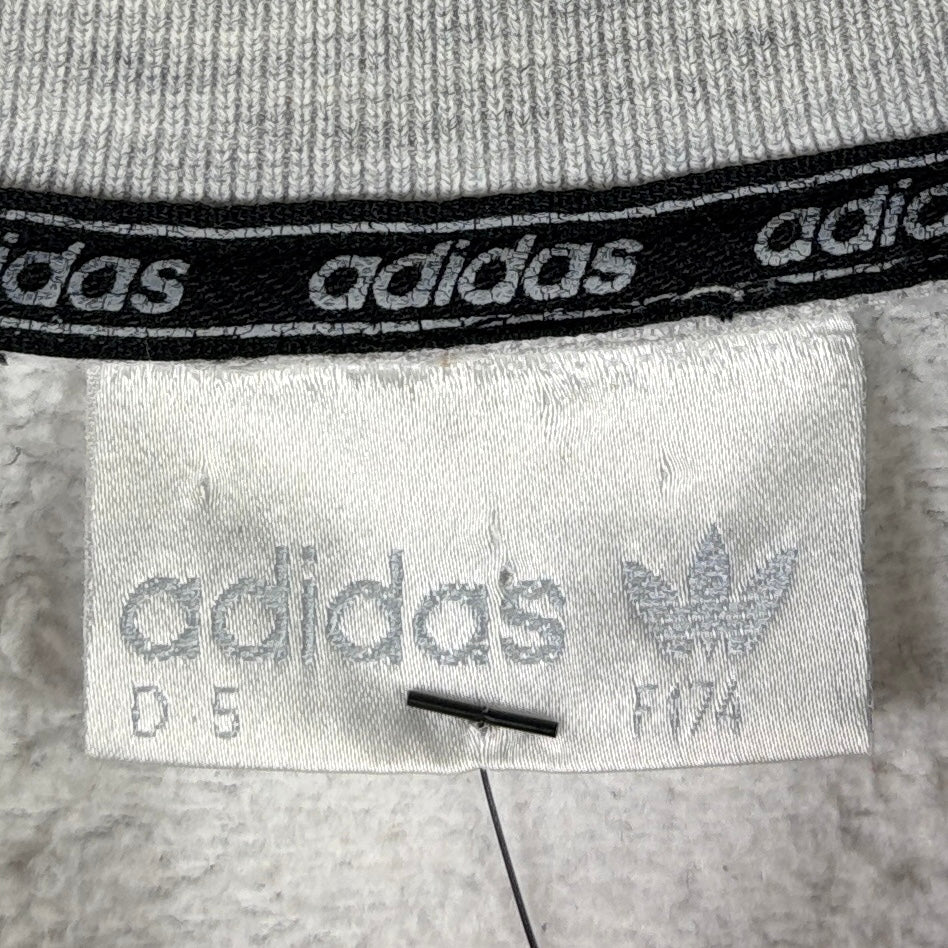 Adidas Vintage Sweater Logo Grau M – Foto 4