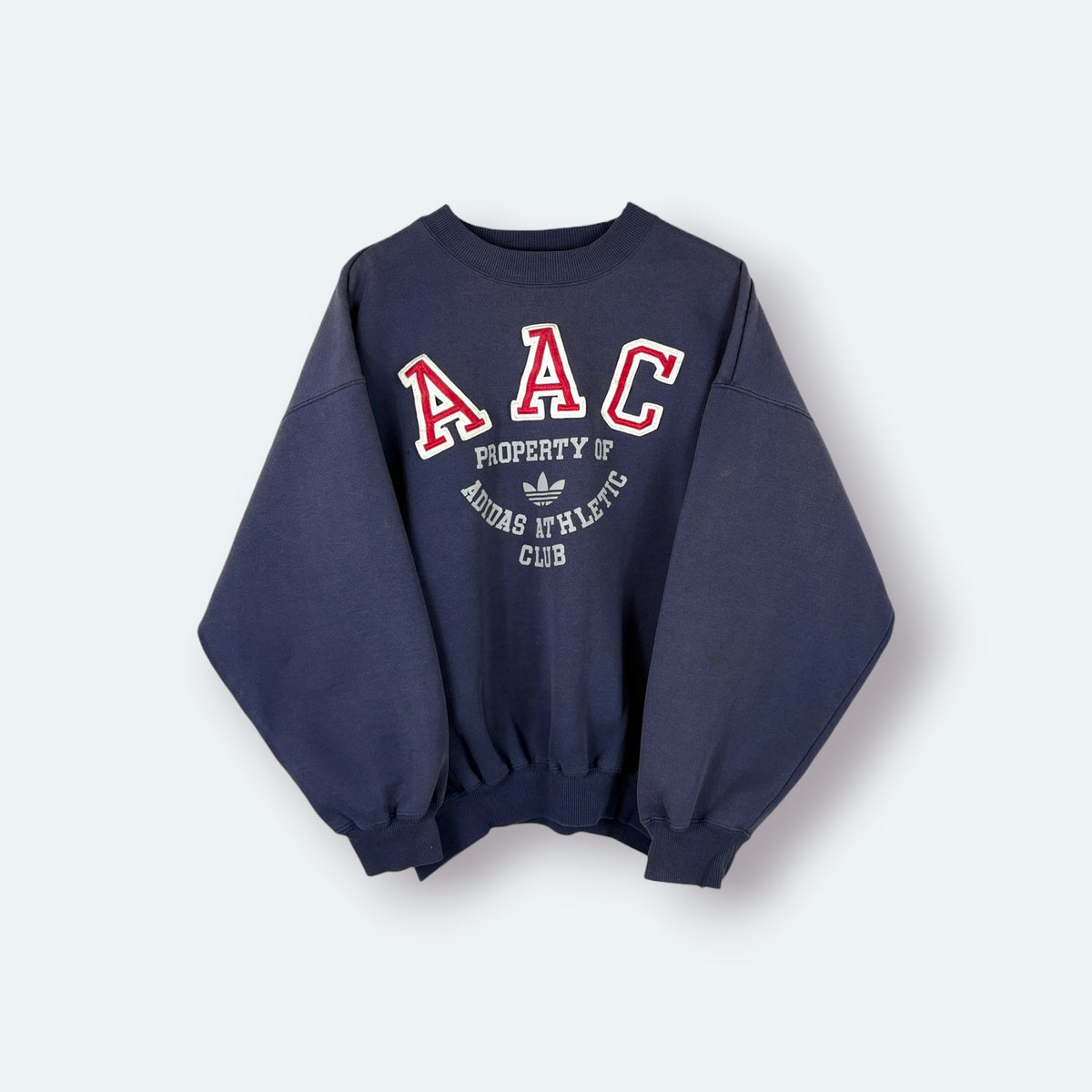 Adidas Vintage Sweater Print Blau M