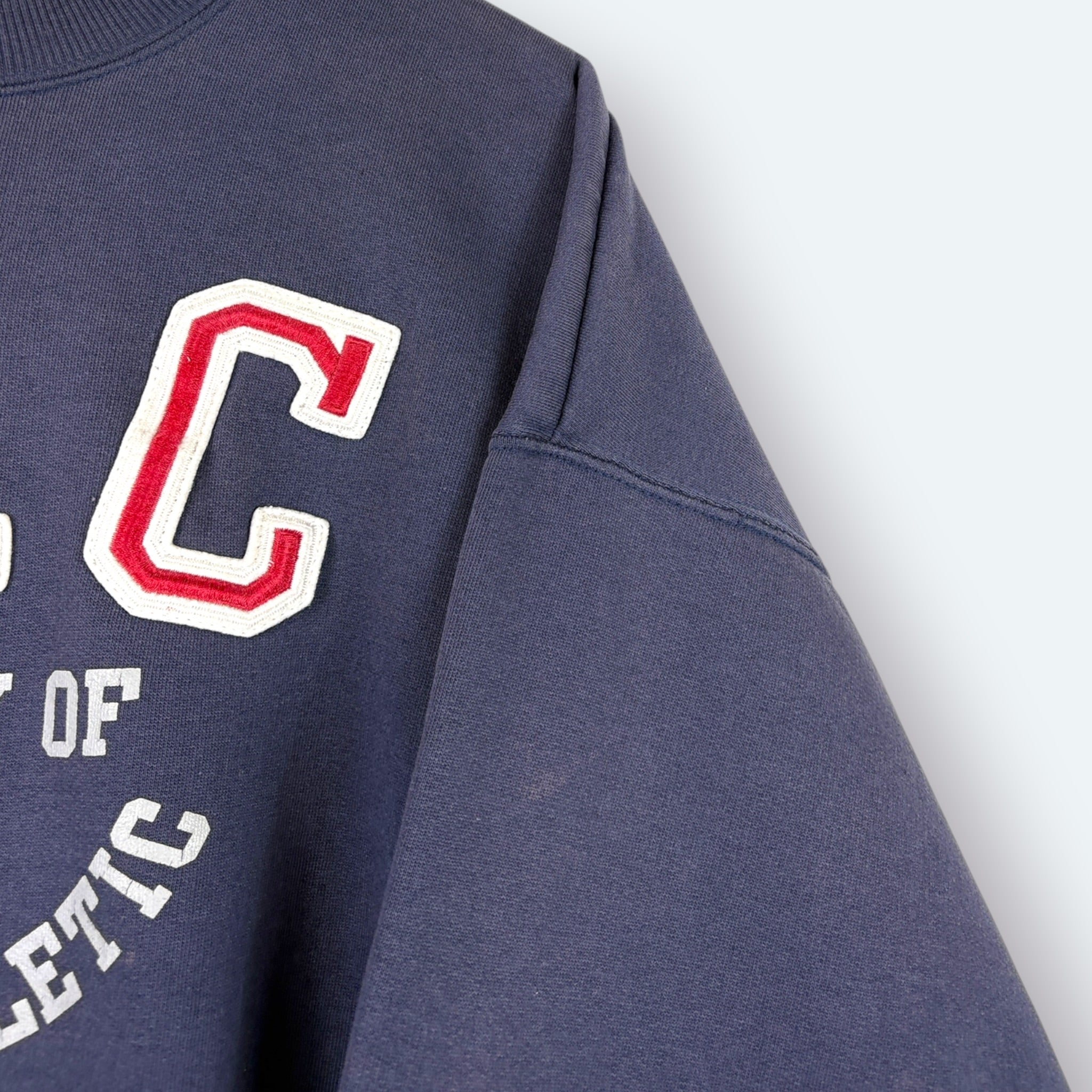 Adidas Vintage Sweater Print Blau M – Foto 3