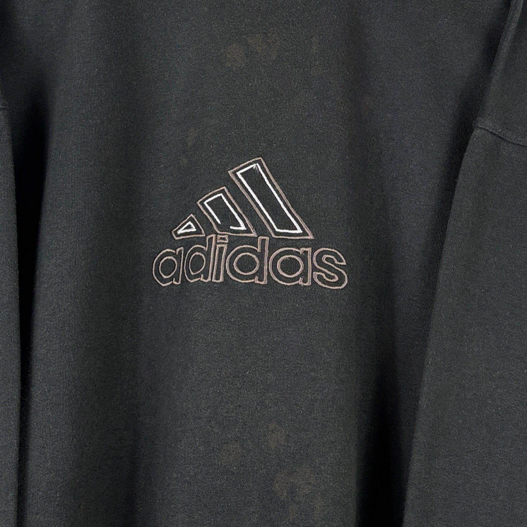 Adidas Vintage Sweater Schwarz L – Foto 6