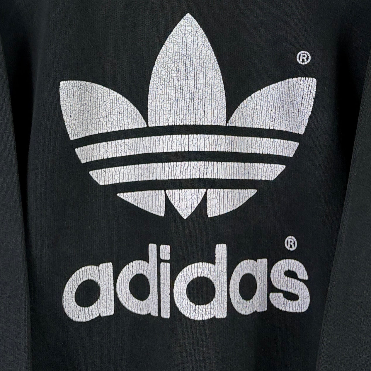 Adidas Vintage Sweater Schwarz M – Foto 2