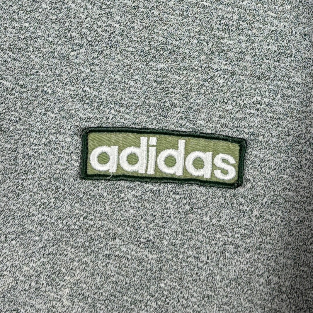 Adidas Vintage Sweater Streifen Grau XL – Foto 2