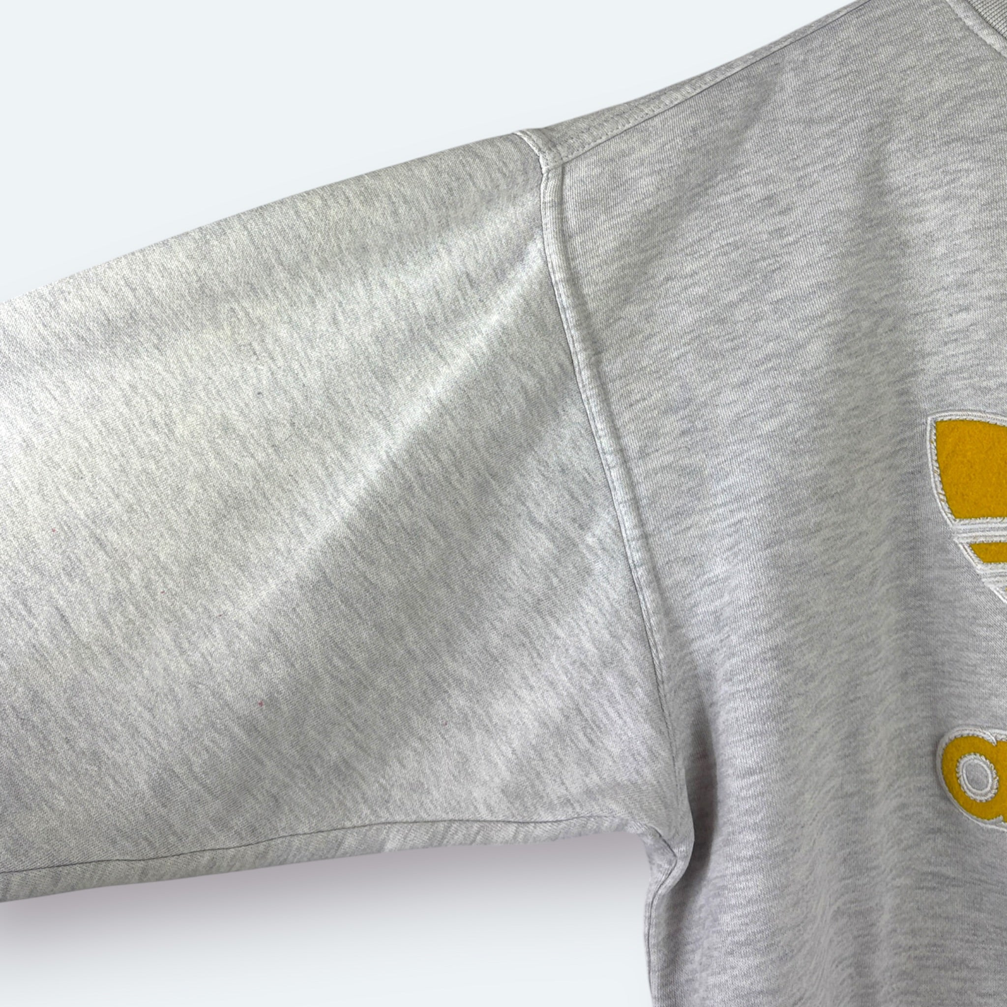 Adidas Vintage Sweater Trefoil Grau S – Foto 3
