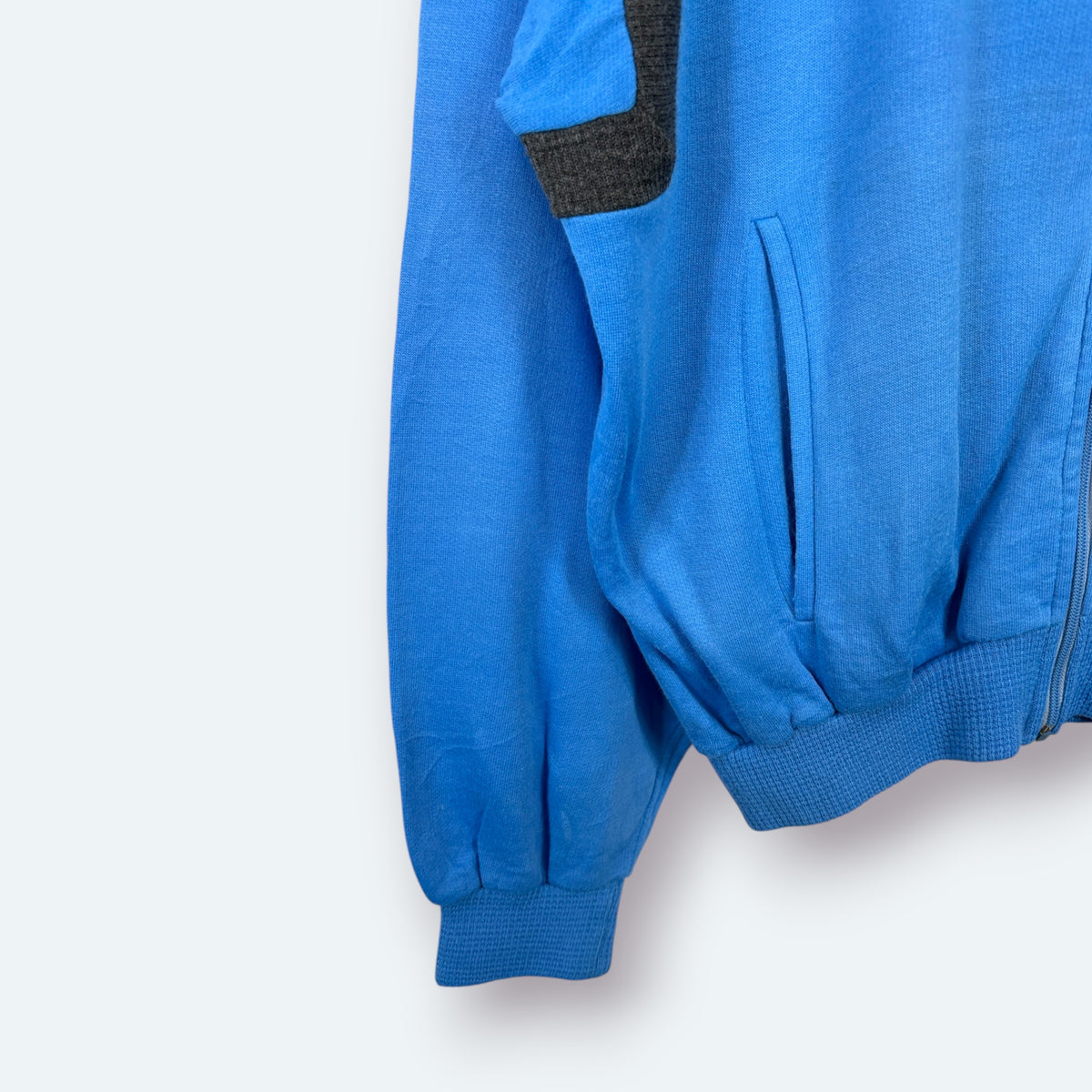 Adidas Vintage Sweatjacke Blau M – Foto 4