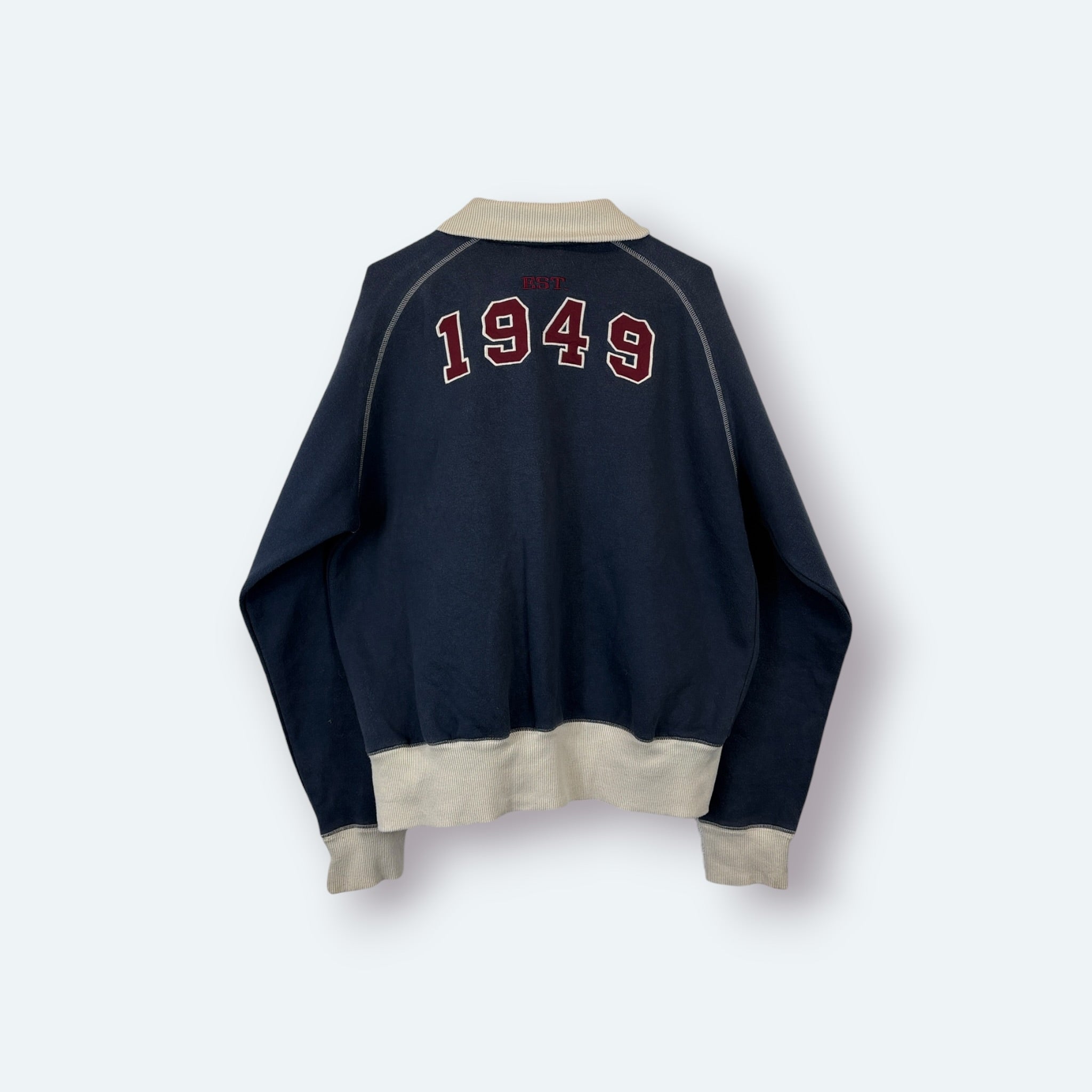 Adidas Vintage Sweatjacke Blau M – Foto 8