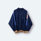 Adidas Vintage Sweatjacke Blau XL