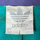 Adidas Vintage Sweatjacke Schwarz Türkis Lila M – Foto 5