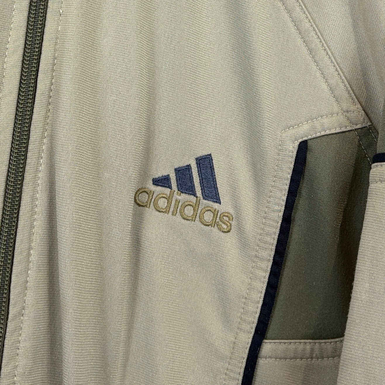 Adidas Vintage Trainingsjacke Beige M – Foto 2