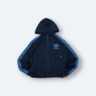 Adidas Vintage Trainingsjacke Blau L